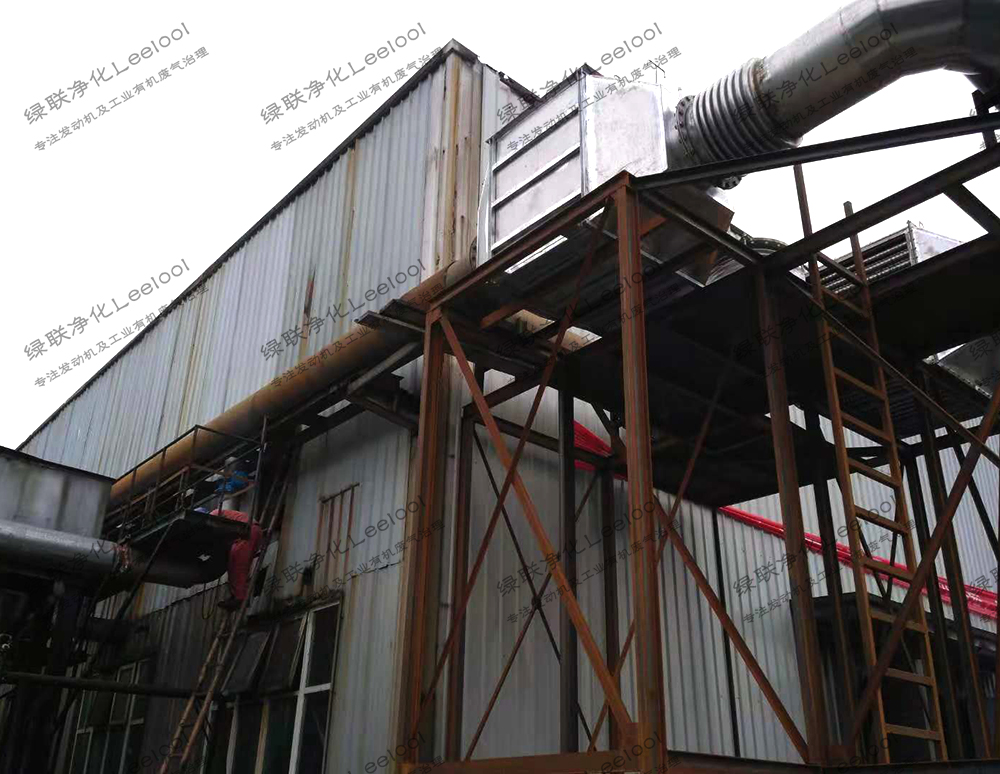 渗滤液废水沼气发电机组氮氧化物治理