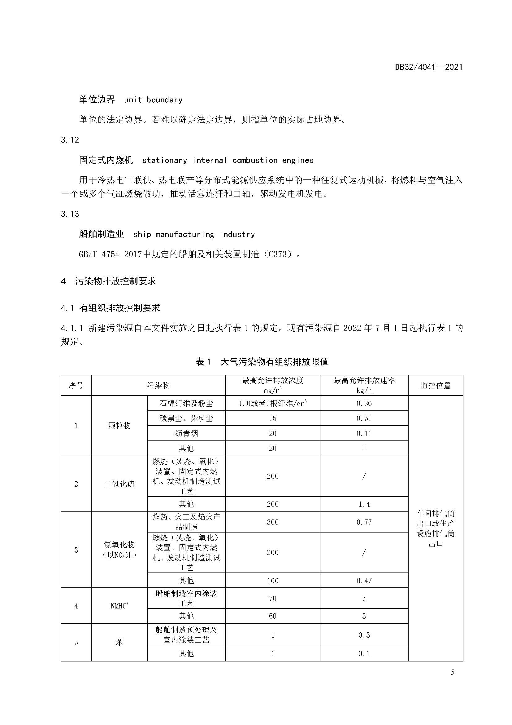 2021年江苏省大气污染物排放标准(最新) 2021年江苏省大气污染物排放标准(最新)